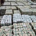 贺州 黄金麻白麻花岗岩荔枝面地铺石(冰裂纹)