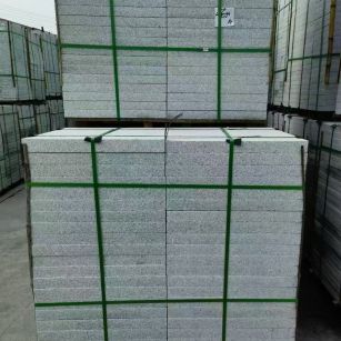 贺州 芝麻白火烧，园林广场市政工程地铺石，1.8~5.0厚均有现货