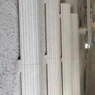 贺州 花岗岩厂家带你看白麻花岗岩门楼大柱柱皮