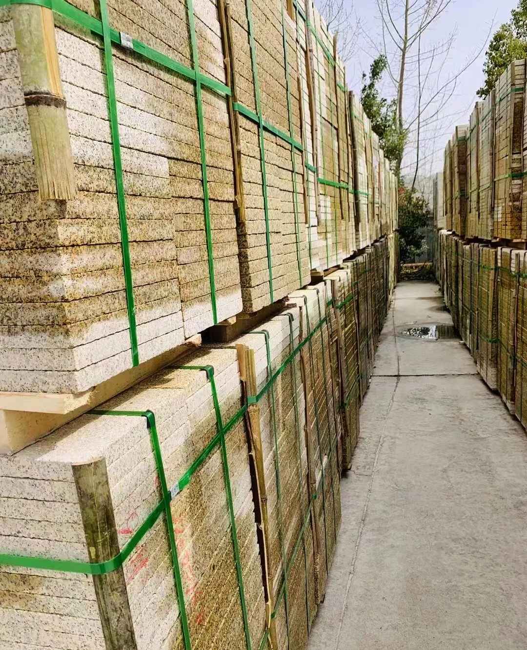 贺州 黄金麻花岗岩荔枝面地铺石