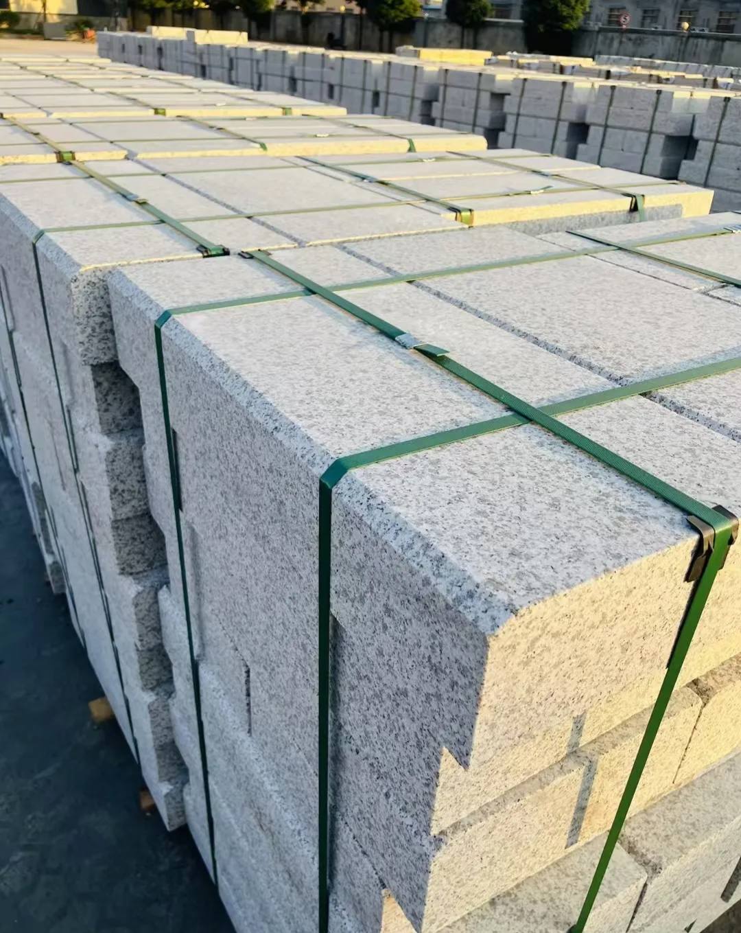 贺州 白麻花岗岩路沿石，马路牙子，路缘石，平石，立缘石等