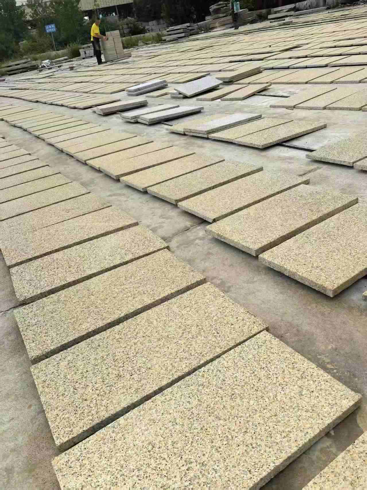 贺州 黄金麻荔枝地铺石面排板