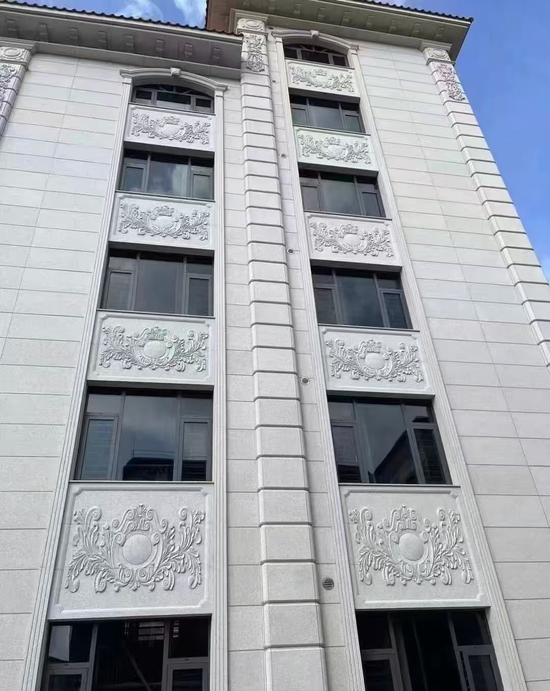 贺州 白麻荔枝面花岗岩别墅外墙干挂