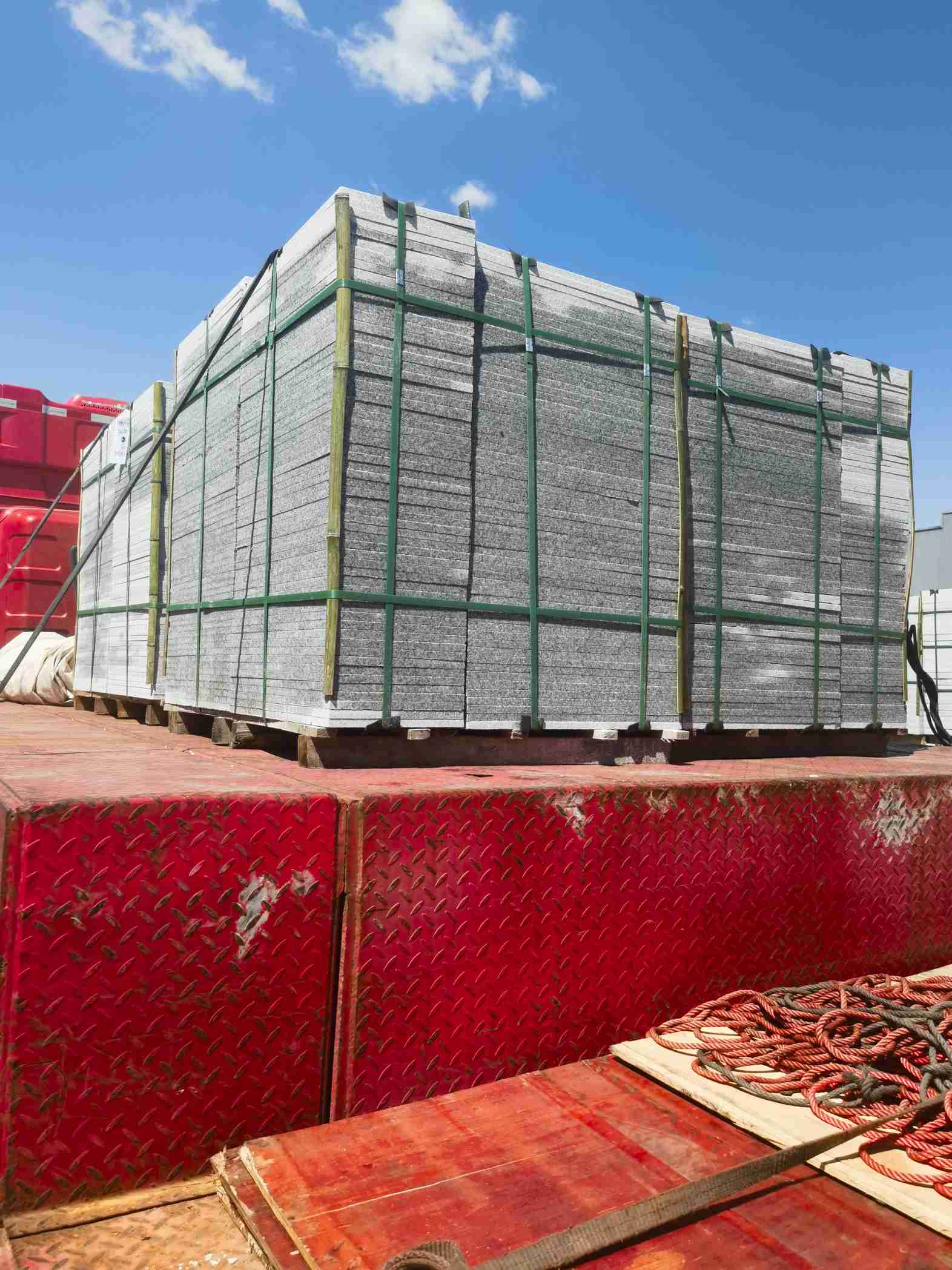 贺州 芝麻白火烧规格板地铺石300*600/600*600